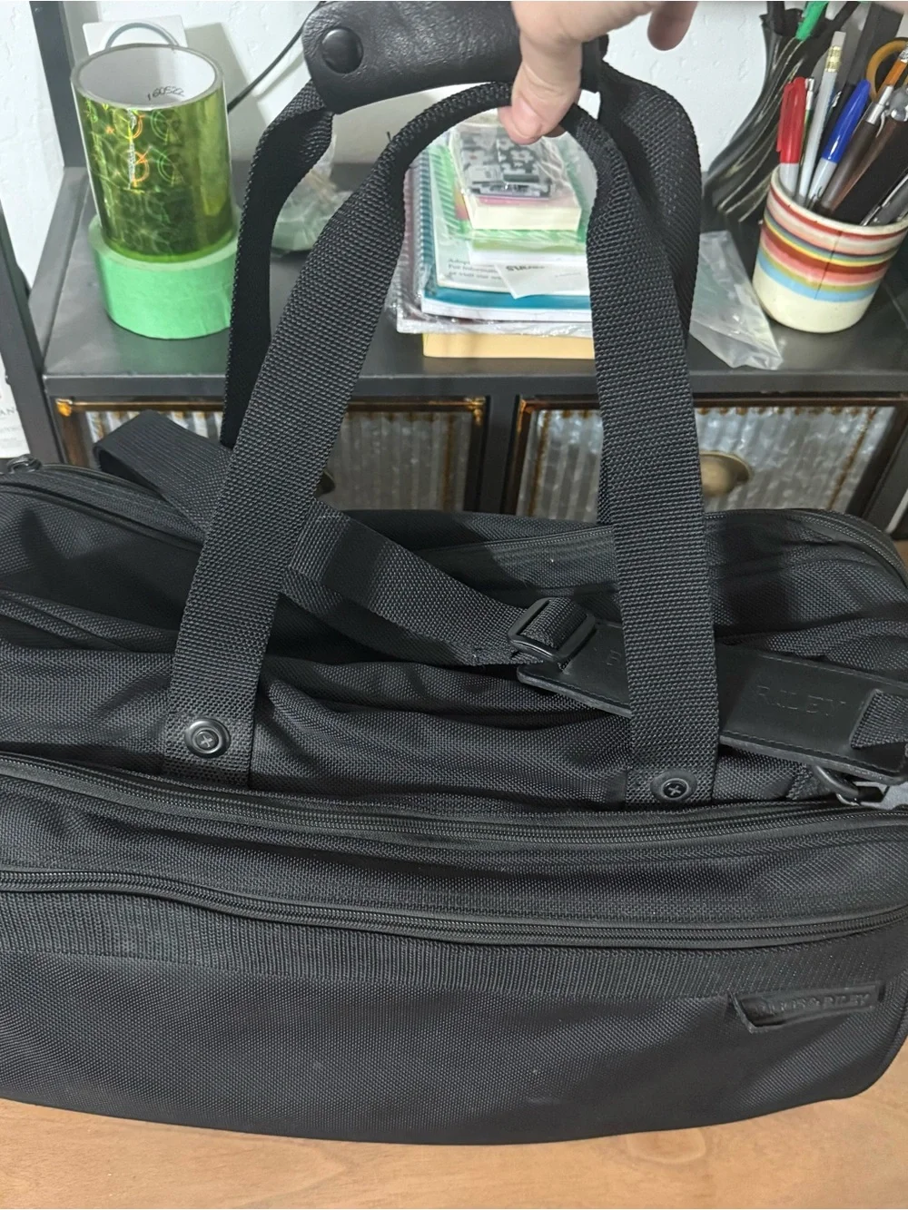 Briggs & Riley Black Men's Travel Duffel Bag